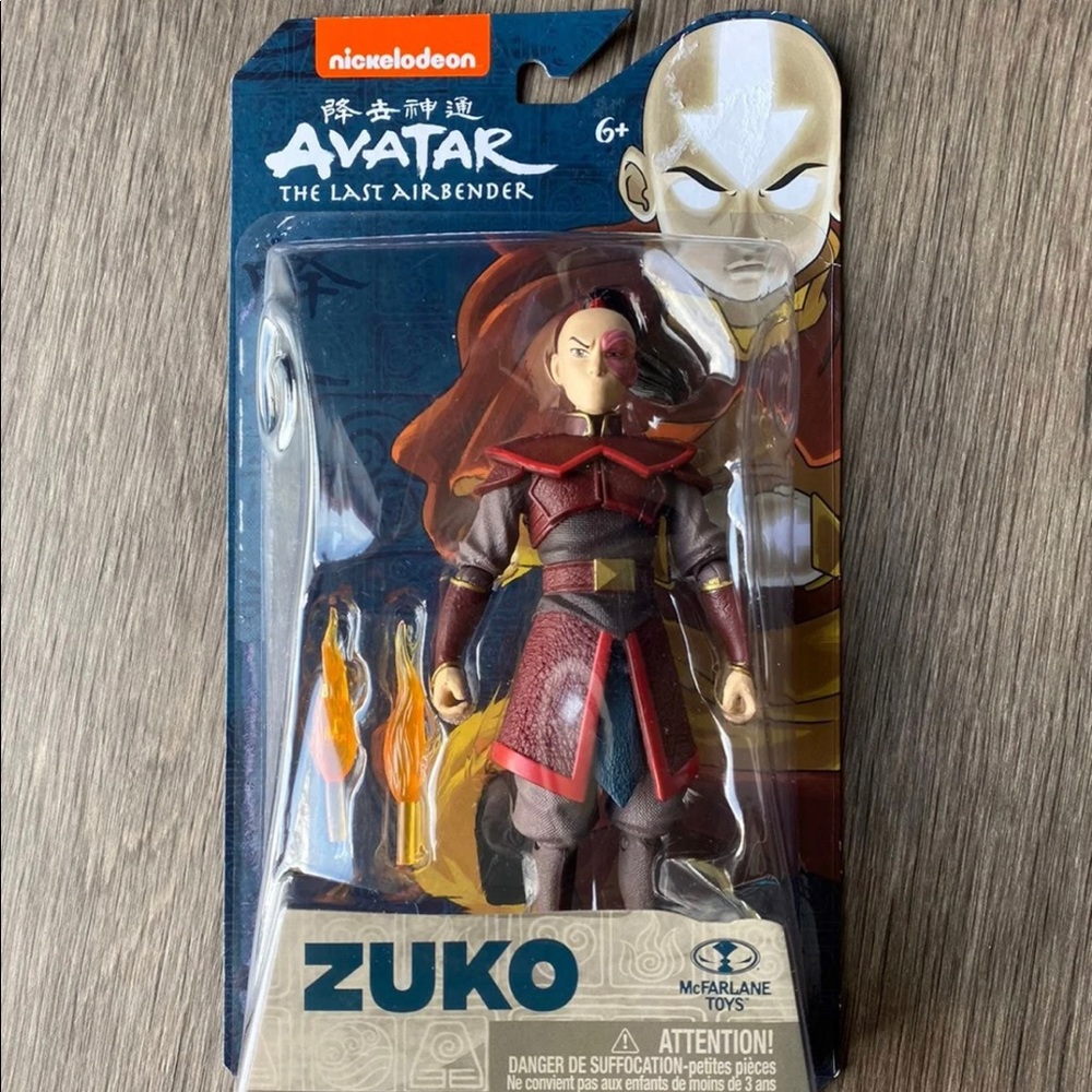 Avatar: The Last Airbender Prince Zuko 5" Action Figure Nickelodeon